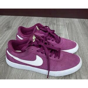 Nike SB Zoom Bruin Suede Low Skateboarding Shoes Women's Size 8